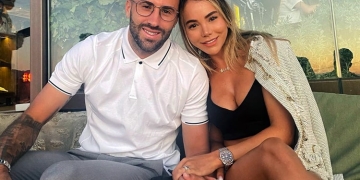 Jessica Sterling celebró el cumpleaños de su amor David Ospina