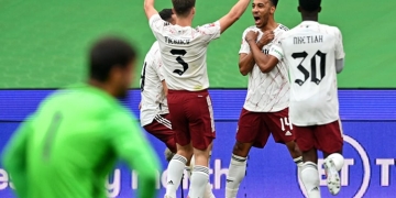 El homenaje de Pierre-Emerick Aubameyang a Chadwick Boseman