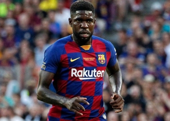 Samuel Umtiti está aislado en su domicilio porque se contagió de COVID-19