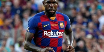 Samuel Umtiti está aislado en su domicilio porque se contagió de COVID-19