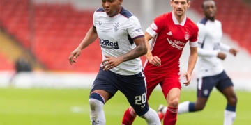 Alfredo Morelos debuta con asistencia en nueva temporada con Rangers