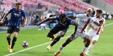 Duván Zapata, Mario Pasalic y el gol de Atalanta a PSG