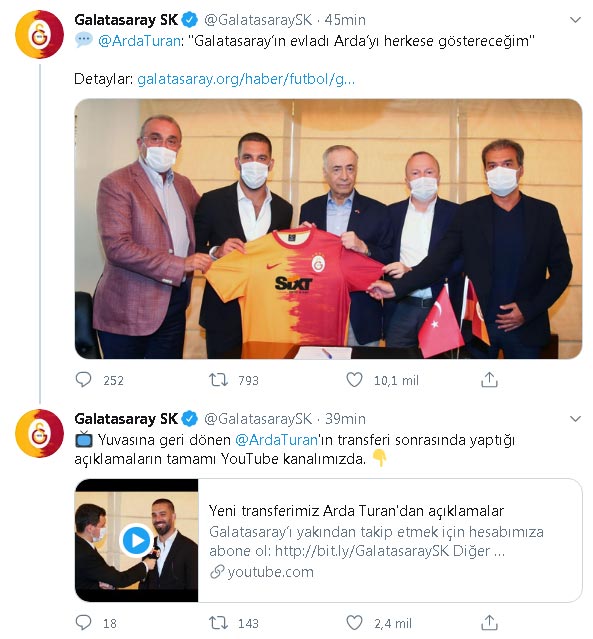 Falcao Garcia Arda Turan Galatasaray
