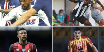 Colombianos que descendieron en la temporada 2019-20 en Europa