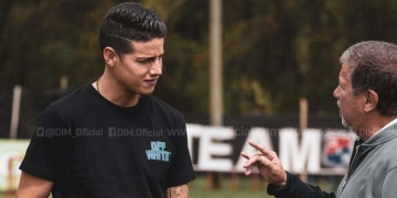 ¿De qué equipo colombiano es hincha James Rodríguez?