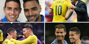 James Rodríguez sobre Cristiano Ronaldo, Falcao, Quintero y Pékerman