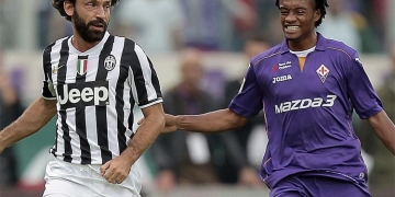 Las veces en que Juan Guillermo Cuadrado enfrentó a Andrea Pirlo, su nuevo DT en Juventus