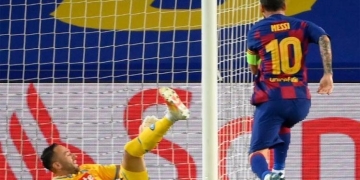 ¿David Ospina sufrió el último gol de Messi en Barcelona?