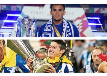 Las primeras temporadas de Luis Díaz y James Rodríguez en el Porto