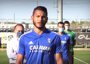 Luis Suárez Charris y su triste despedida de Real Zaragoza