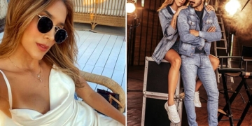 Daniela Ospina se lució en el cumpleaños de Harold Jiménez