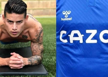 ¿Entonces la camiseta 10 del Everton no será para James Rodríguez?