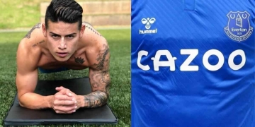 ¿Entonces la camiseta 10 del Everton no será para James Rodríguez?