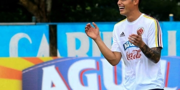 James Rodríguez y Carlo Ancelotti se reunieron en Liverpool