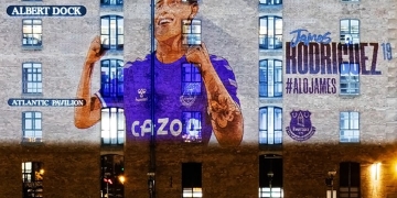 Llegada de James Rodríguez al Everton FC se celebró en Bogotá y Liverpool