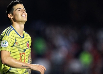 James Rodríguez está en Liverpool a la espera de ser presentado por Everton FC
