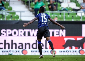 Jhon Córdoba debutó y marcó gol para el Hertha Berlín