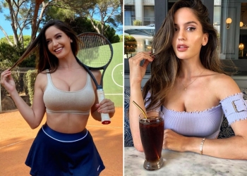 Natalia Barulich de vacaciones en Italia y Neymar en aislamiento