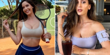 Natalia Barulich de vacaciones en Italia y Neymar en aislamiento