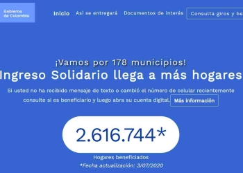 Ratifican que el Ingreso Solidario va hasta junio de 2021