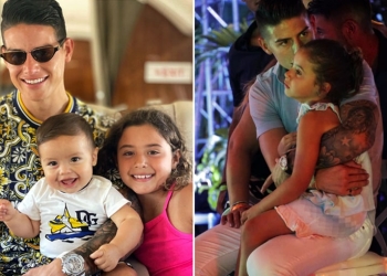Salomé también le escribió un bonito mensaje a James Rodríguez