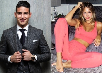 Shannon de Lima y James Rodríguez, la pareja estrella del Everton