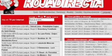 ¿Ya no existe Roja Directa, la web del fútbol gratis por internet?