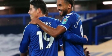 James Rodríguez y el datazo en las tripletas de Calvert-Lewin