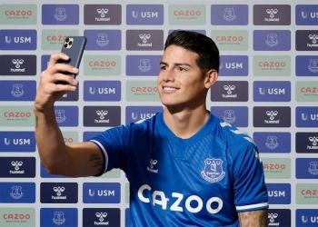 ¿A qué jugadores de Everton sigue James Rodríguez en Instagram?
