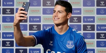 ¿A qué jugadores de Everton sigue James Rodríguez en Instagram?
