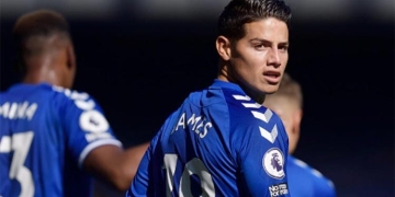 Jugador de Real Madrid y su mensaje a James Rodríguez por el gol con Everton