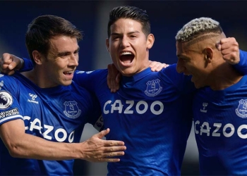 Capitán del Everton: «James Rodríguez es un jugador de primer nivel»