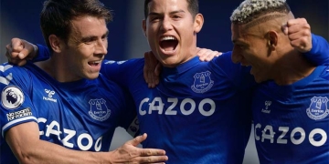 Capitán del Everton: «James Rodríguez es un jugador de primer nivel»