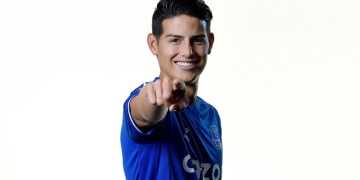 ¿Cuándo sería el debut de James Rodríguez con Everton?