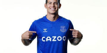 James Rodríguez, afuera del Top 10 de fichajes más caros de Everton