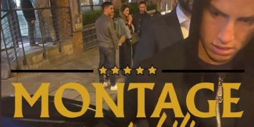 James Rodríguez ya les firma camisetas a hinchas de Everton