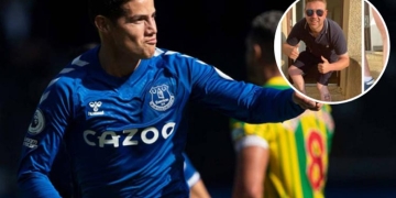 ¡Hincha de Everton se tatuó a James Rodríguez!