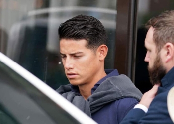 James Rodríguez en Liverpool y expectativa por su presentación en Everton
