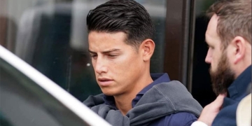 James Rodríguez en Liverpool y expectativa por su presentación en Everton