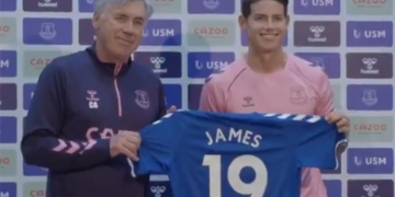 James Rodríguez, Carlo Ancelotti y lo que más le ha sorprendido en Everton