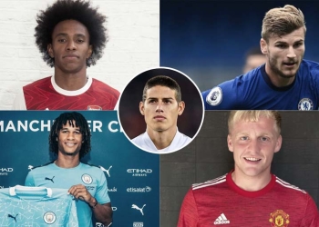 James Rodríguez y los otros grandes fichajes en la Premier League 2020-21