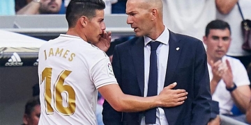 ¡Insistió en el tema! "Zidane decidió echar a James Rodríguez"