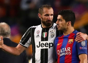 Luis Suárez, Giorgio Chiellini y el último trámite para ser fichaje de Juventus