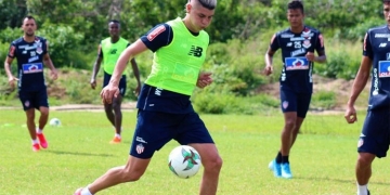 Michael Rangel entrena en Junior previo al cruce con América de Cali
