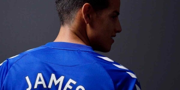 ¡James Rodríguez no jugará con la camiseta 10 del Everton!