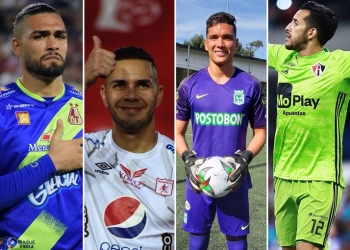 Álvaro Montero, Deportes Tolima, Éder Chaux, América de Cali, Aldair Quintana, Atlético Nacional, Camilo Vargas, Atlas FC, David Ospina, Selección Colombia, Eliminatorias Sudamericanas a Qatar 2022