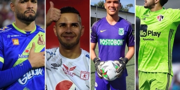 Álvaro Montero, Deportes Tolima, Éder Chaux, América de Cali, Aldair Quintana, Atlético Nacional, Camilo Vargas, Atlas FC, David Ospina, Selección Colombia, Eliminatorias Sudamericanas a Qatar 2022