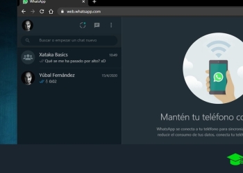 Así se activa el modo oscuro en WhatsApp Web