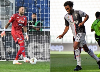 David Ospina, Juan Guillermo Cuadrado, Juventus FC, SSC Napoli, Serie A 2020-21