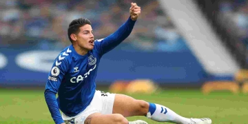 ¿El golpe que produjo la lesión de James Rodríguez?